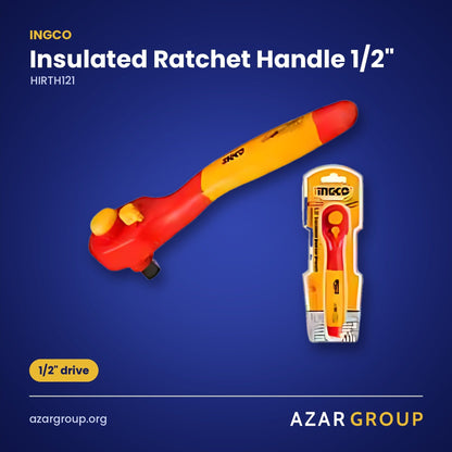 INGCO HIRTH121 Insulated Ratchet Handle 1/2" – 1/2" drive