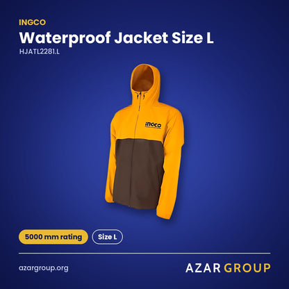 INGCO HJATL2281.L Waterproof Jacket Size L – 5000 mm rating, Size L