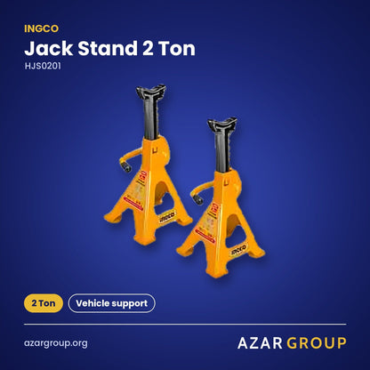 INGCO HJS0201 Jack Stand 2 Ton – 2 Ton, Vehicle support
