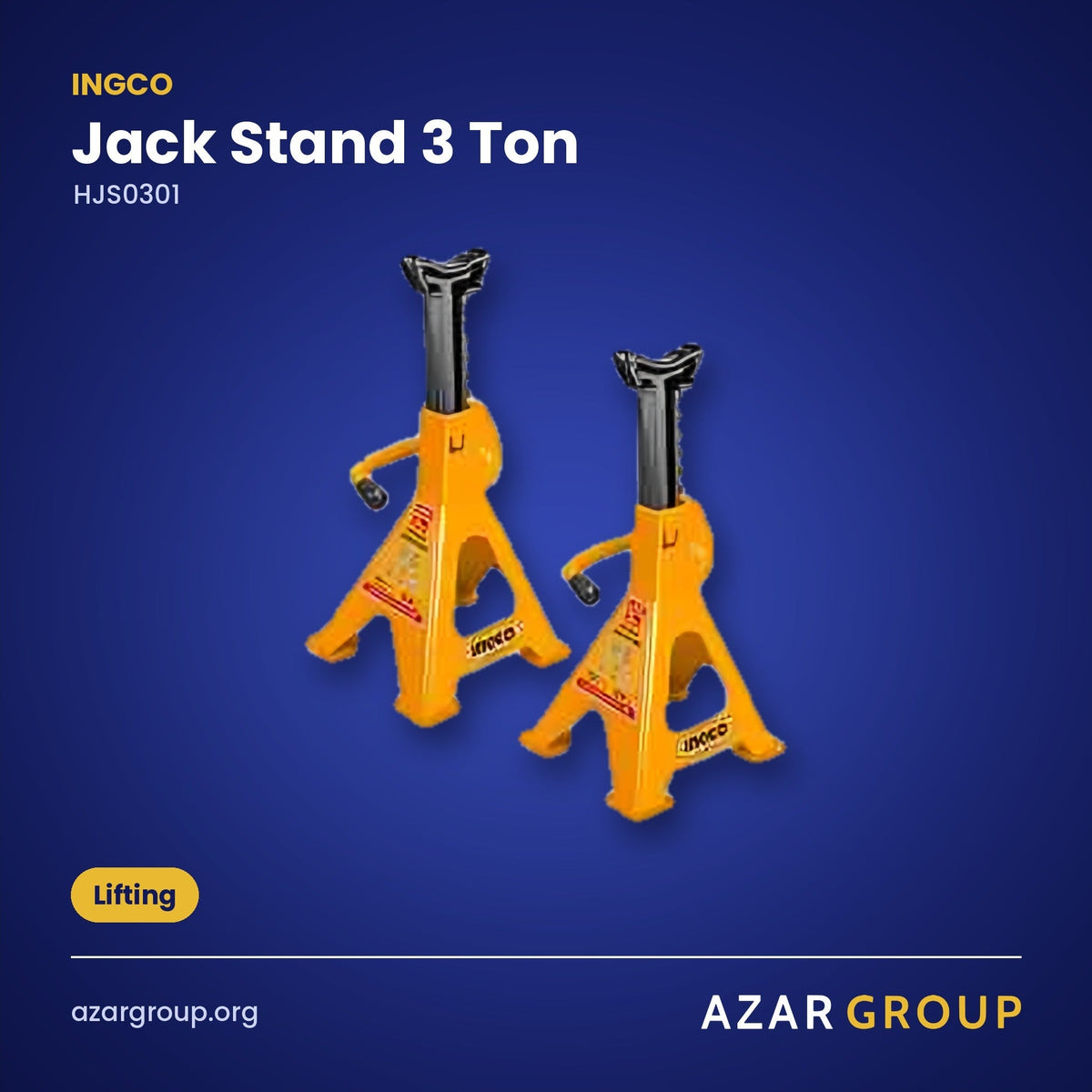 INGCO HJS0301 Jack Stand 3 Ton – Lifting