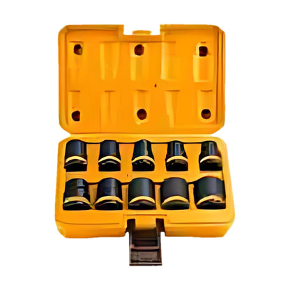 INGCO HKISSD12101 Impact Socket Set 10 pcs 1/2"