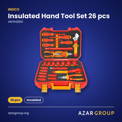 INGCO HKITH2601 Insulated Hand Tool Set 26 pcs – 26 pcs, Insulated