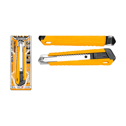 INGCO HKNS16218 Snap-Off Utility Knife 18x100mm