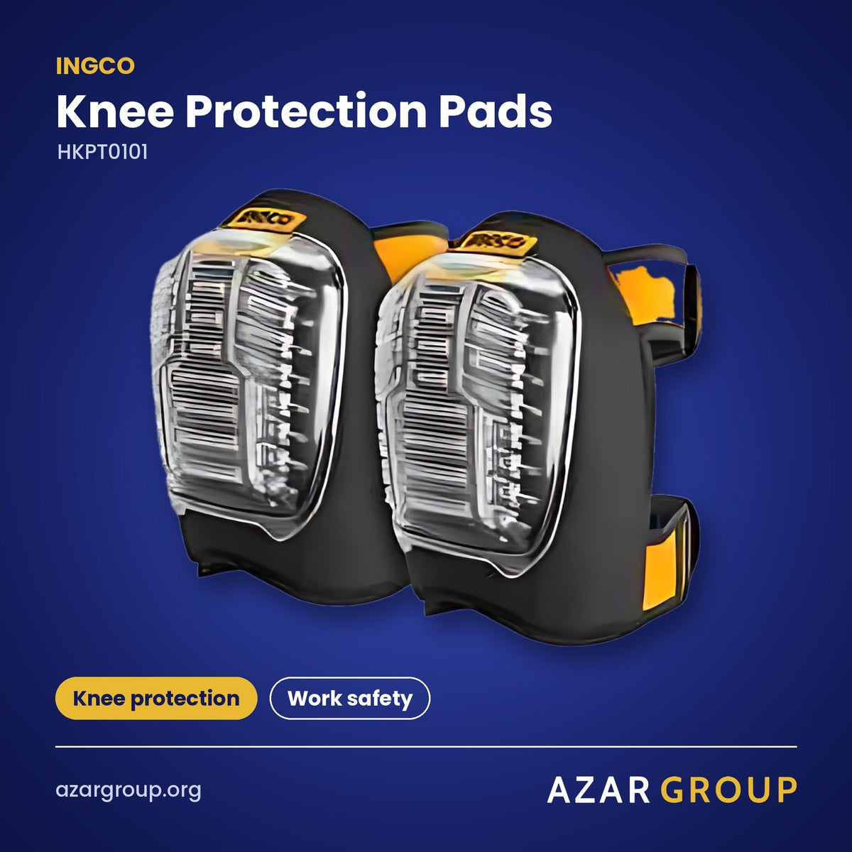 INGCO HKPT0101 Knee Protection Pads – Knee protection, Work safety