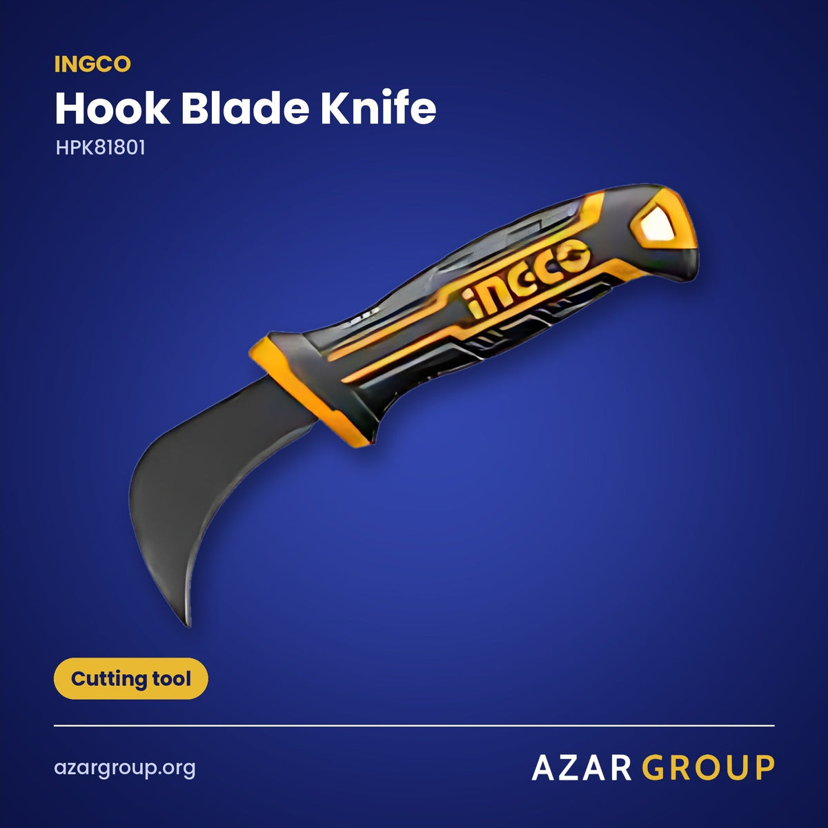 INGCO HPK81801 Hook Blade Knife – Cutting tool