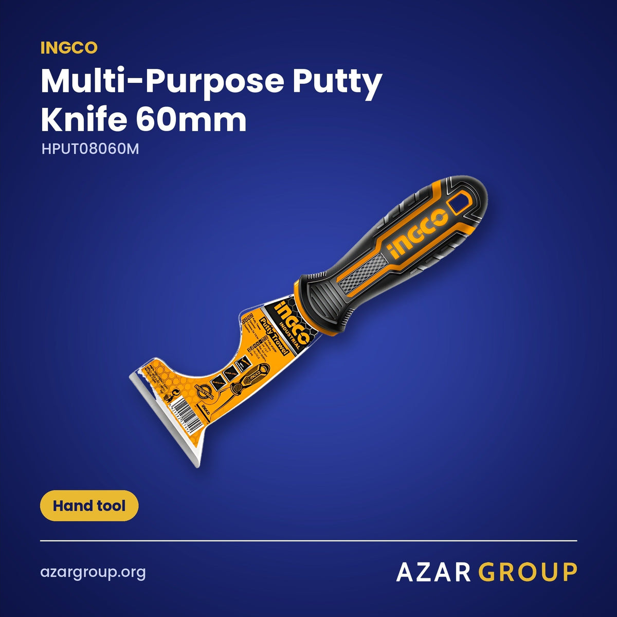 INGCO HPUT08060M Multi-Purpose Putty Knife 60mm – Hand tool