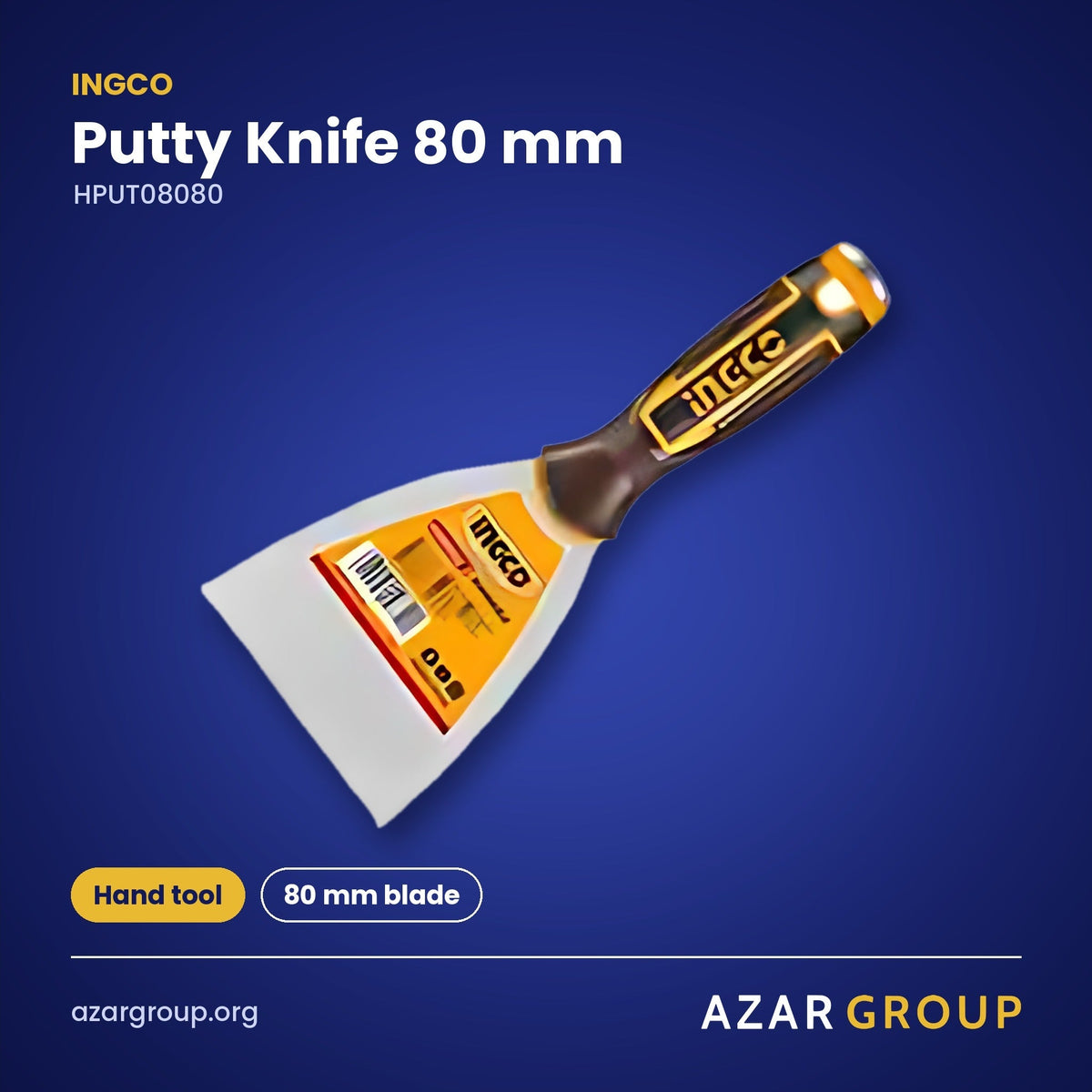 INGCO HPUT08080 Putty Knife 80 mm – Hand tool, 80 mm blade