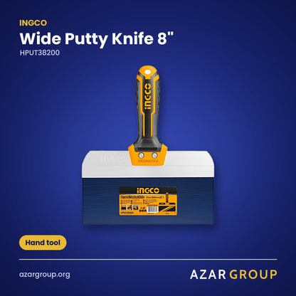 INGCO HPUT38200 Wide Putty Knife 8" – Hand tool
