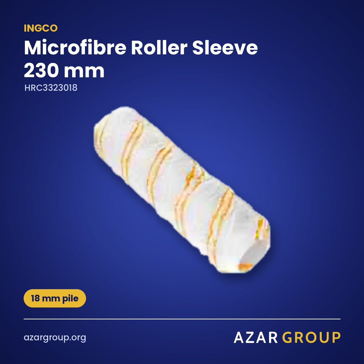INGCO HRC3323018 Microfibre Roller Sleeve 230 mm – 18 mm pile