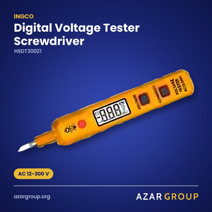 INGCO HSDT30021 Digital Voltage Tester Screwdriver – AC 12-300 V