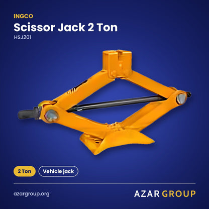 INGCO HSJ201 Scissor Jack 2 Ton – 2 Ton, Vehicle jack