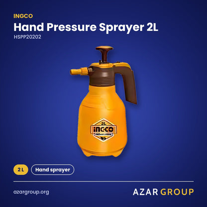 INGCO HSPP20202 Hand Pressure Sprayer 2L – 2 L, Hand sprayer