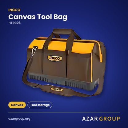INGCO HTBG08 Canvas Tool Bag – Canvas, Tool storage