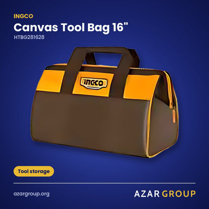 INGCO HTBG281628 Canvas Tool Bag 16" – Tool storage