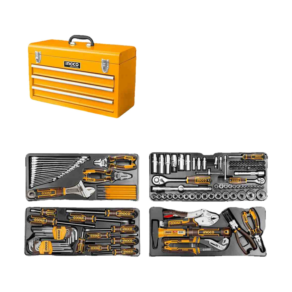 INGCO HTCS221321 Tool Set 132 pcs