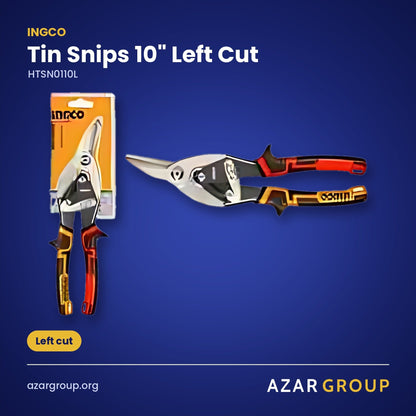 INGCO HTSN0110L Tin Snips 10" Left Cut – Left cut