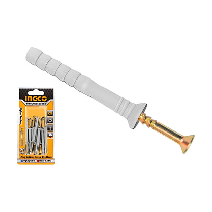 INGCO HWNAK3505012 Wood Screws & Plugs 3.5x50mm
