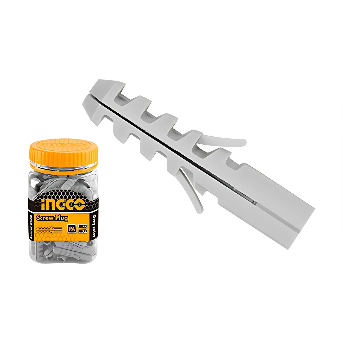 INGCO HWSP0804011 Wall Plugs 8x40mm