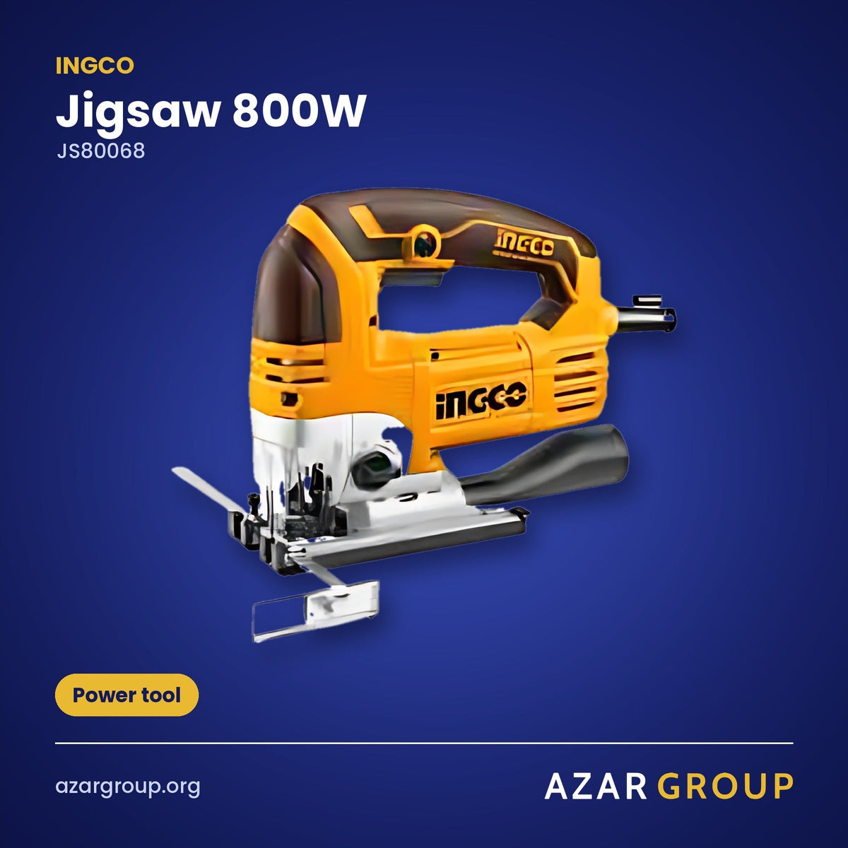 INGCO JS80068 Jigsaw 800W – Power tool