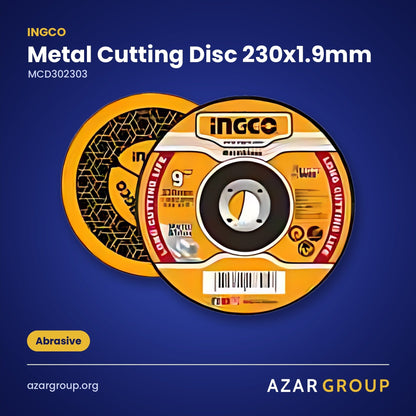 INGCO MCD302303 Metal Cutting Disc 230x1.9mm – Abrasive