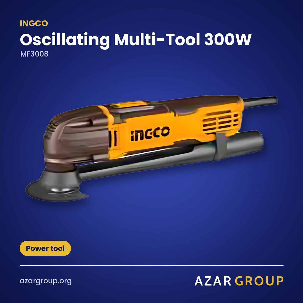 INGCO MF3008 Oscillating Multi-Tool 300W – Power tool