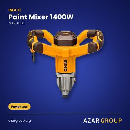 INGCO MX214008 Paint Mixer 1400W – Power tool