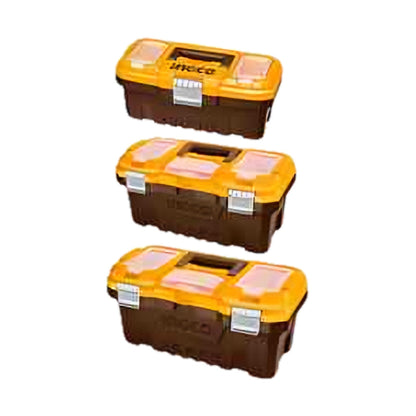 INGCO PBXK0302 Plastic Tool Box Set 3 pcs