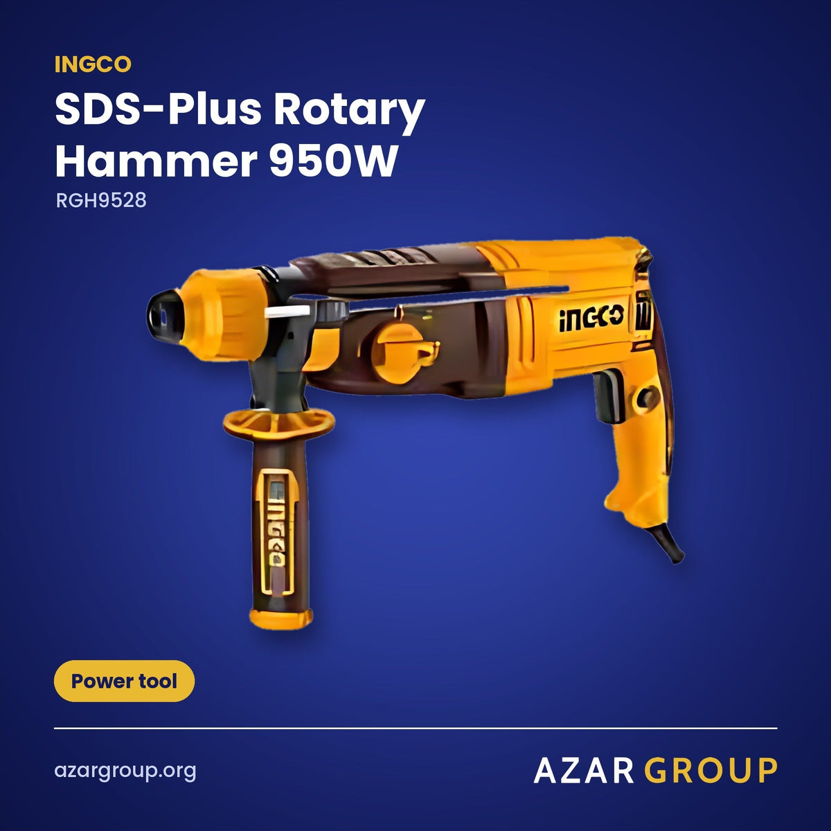 INGCO RGH9528 SDS-Plus Rotary Hammer 950W – Power tool