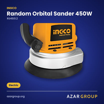 INGCO RS4501.2 Random Orbital Sander 450W – Electric