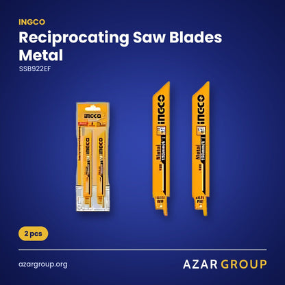 INGCO SSB922EF Reciprocating Saw Blades Metal – 2 pcs