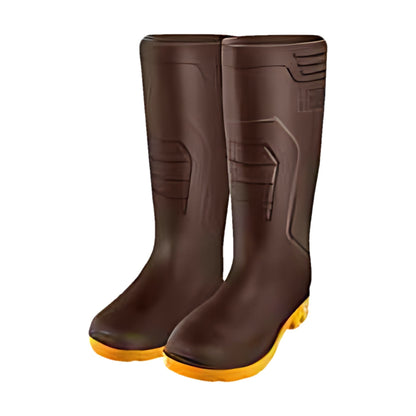 INGCO SSH098L.45 Brown PVC Rubber Boots Size 45