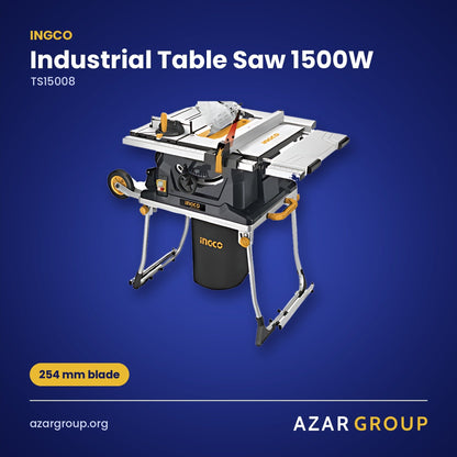 INGCO TS15008 Industrial Table Saw 1500W – 254 mm blade