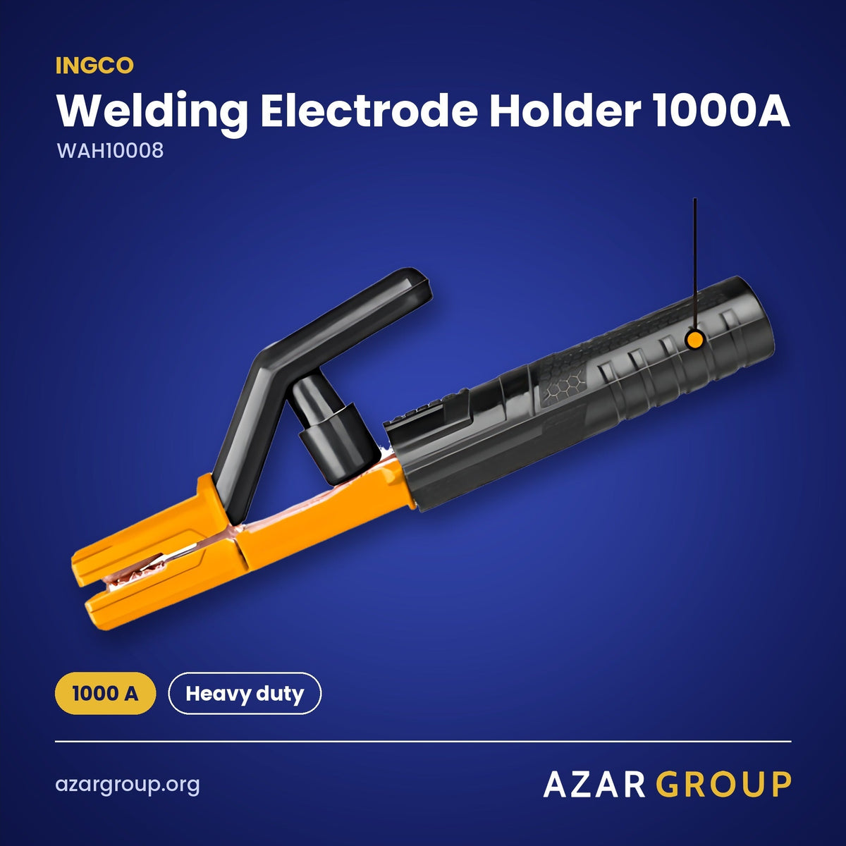INGCO WAH10008 Welding Electrode Holder 1000A – 1000 A, Heavy duty