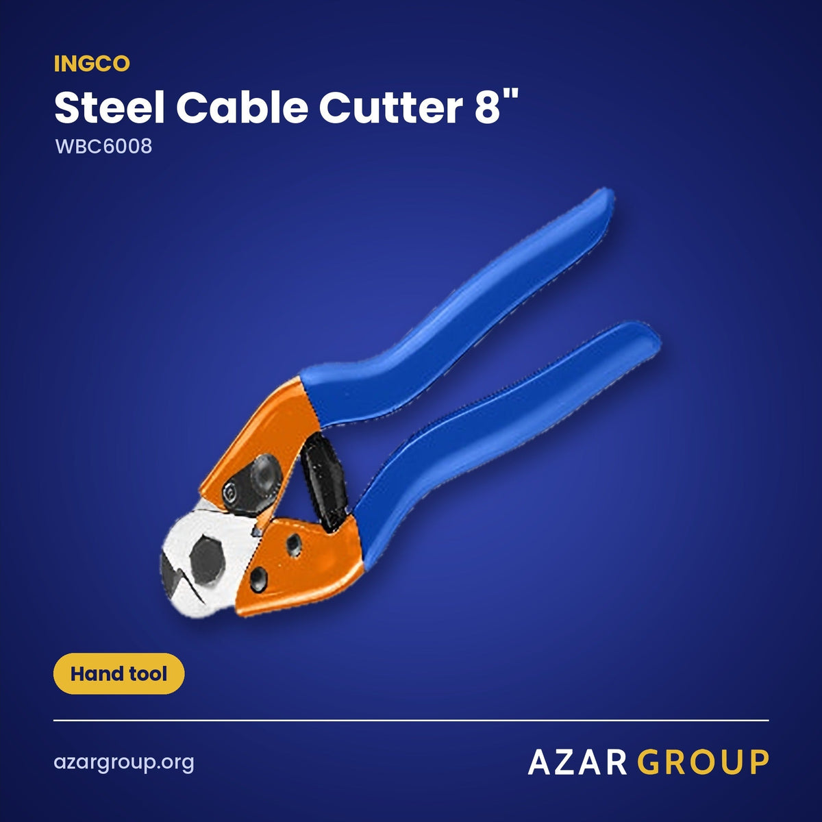 INGCO WBC6008 Steel Cable Cutter 8" – Hand tool