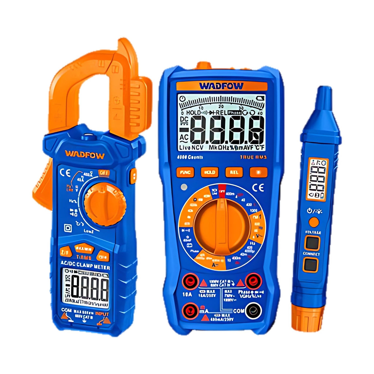 INGCO WDM94012 Multimeter & Voltage Tester Set