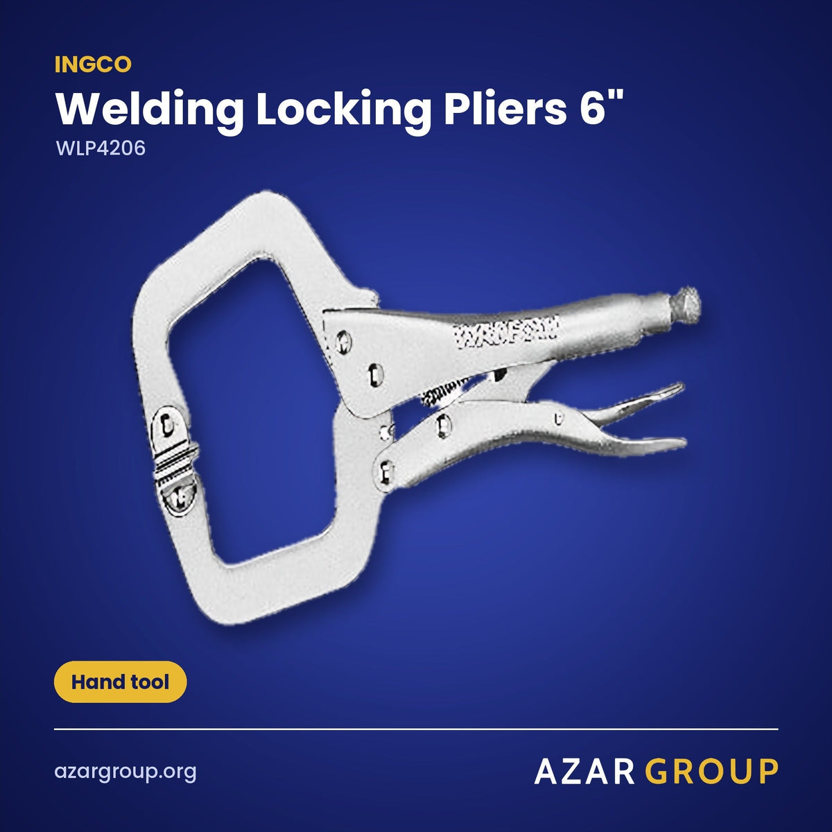INGCO WLP4206 Welding Locking Pliers 6" – Hand tool
