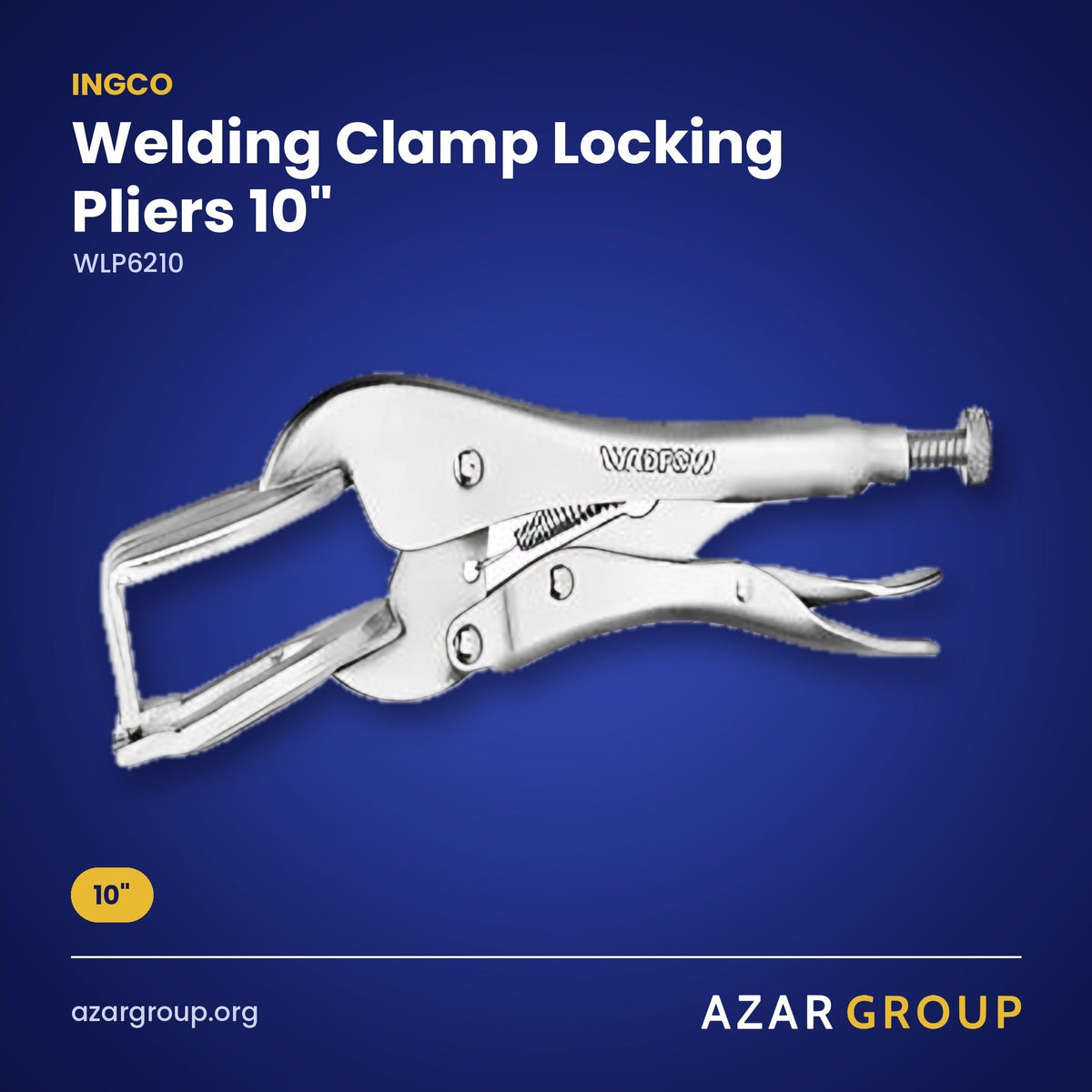 INGCO WLP6210 Welding Clamp Locking Pliers 10" – 10"