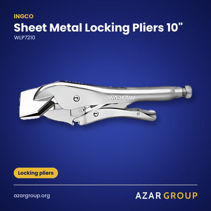 INGCO WLP7210 Sheet Metal Locking Pliers 10" – Locking pliers