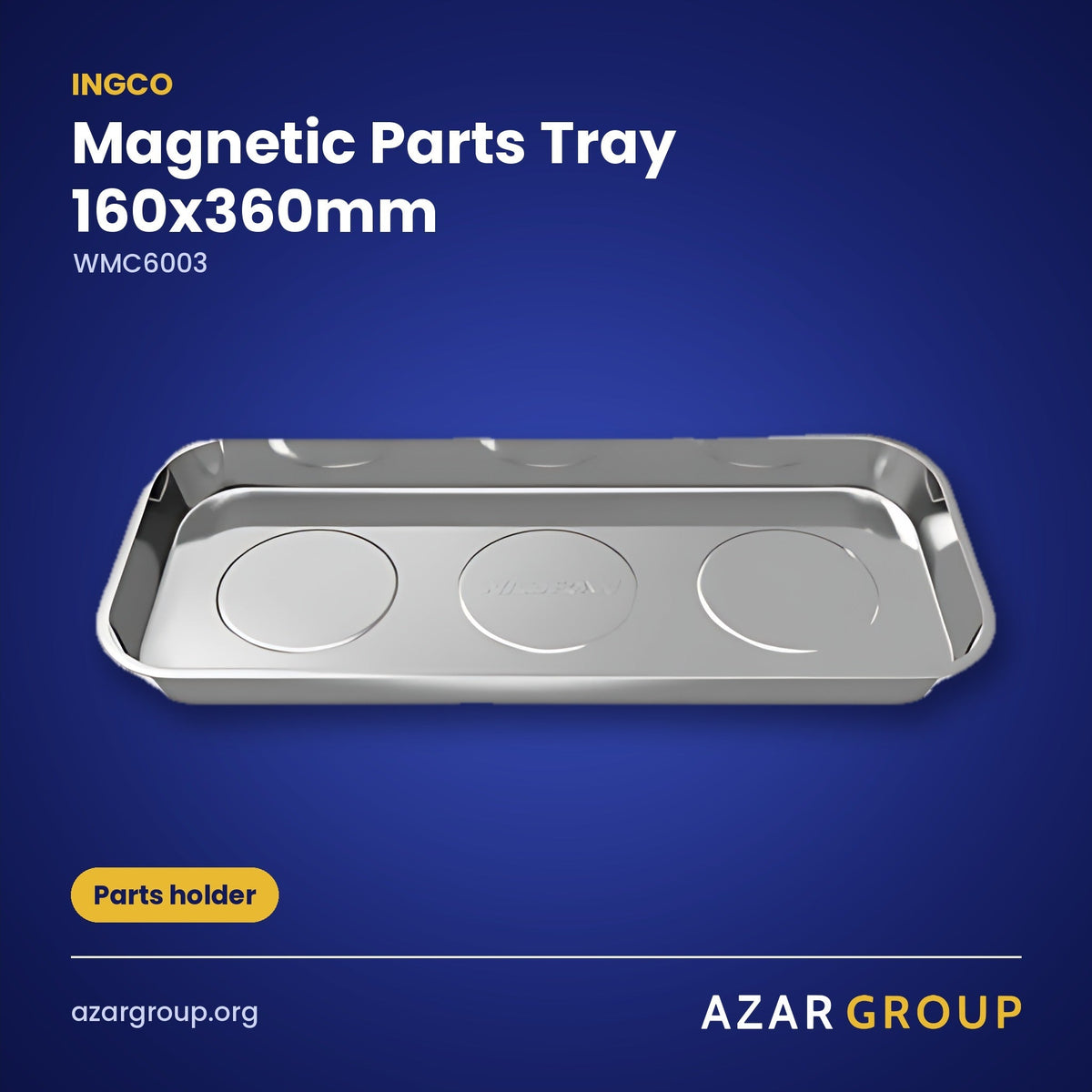 INGCO WMC6003 Magnetic Parts Tray 160x360mm – Parts holder