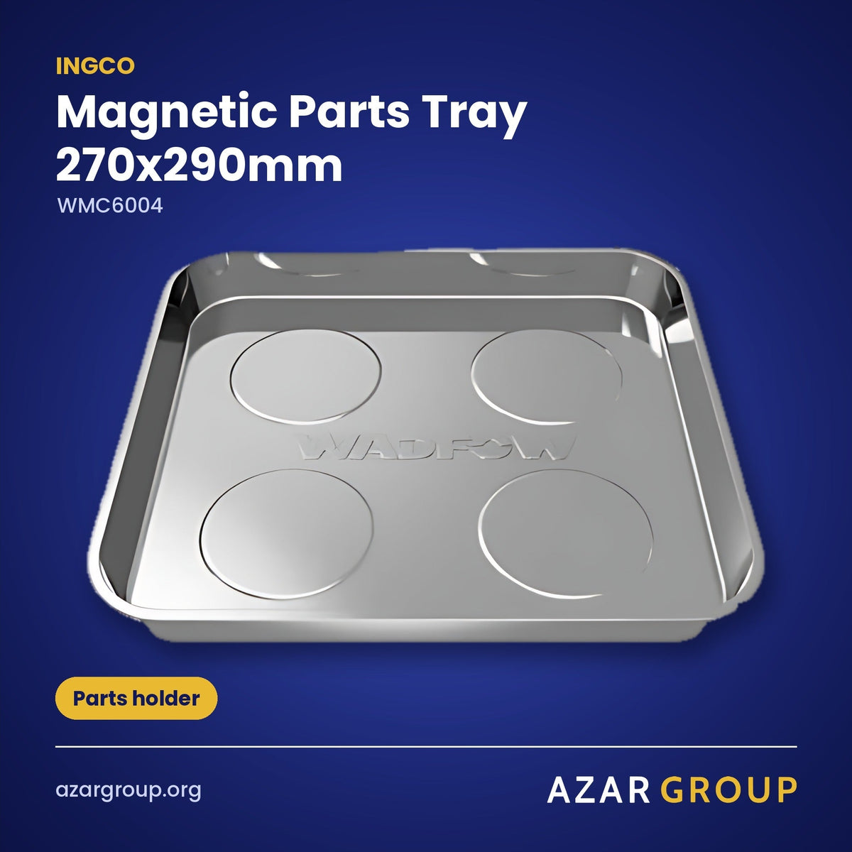 INGCO WMC6004 Magnetic Parts Tray 270x290mm – Parts holder