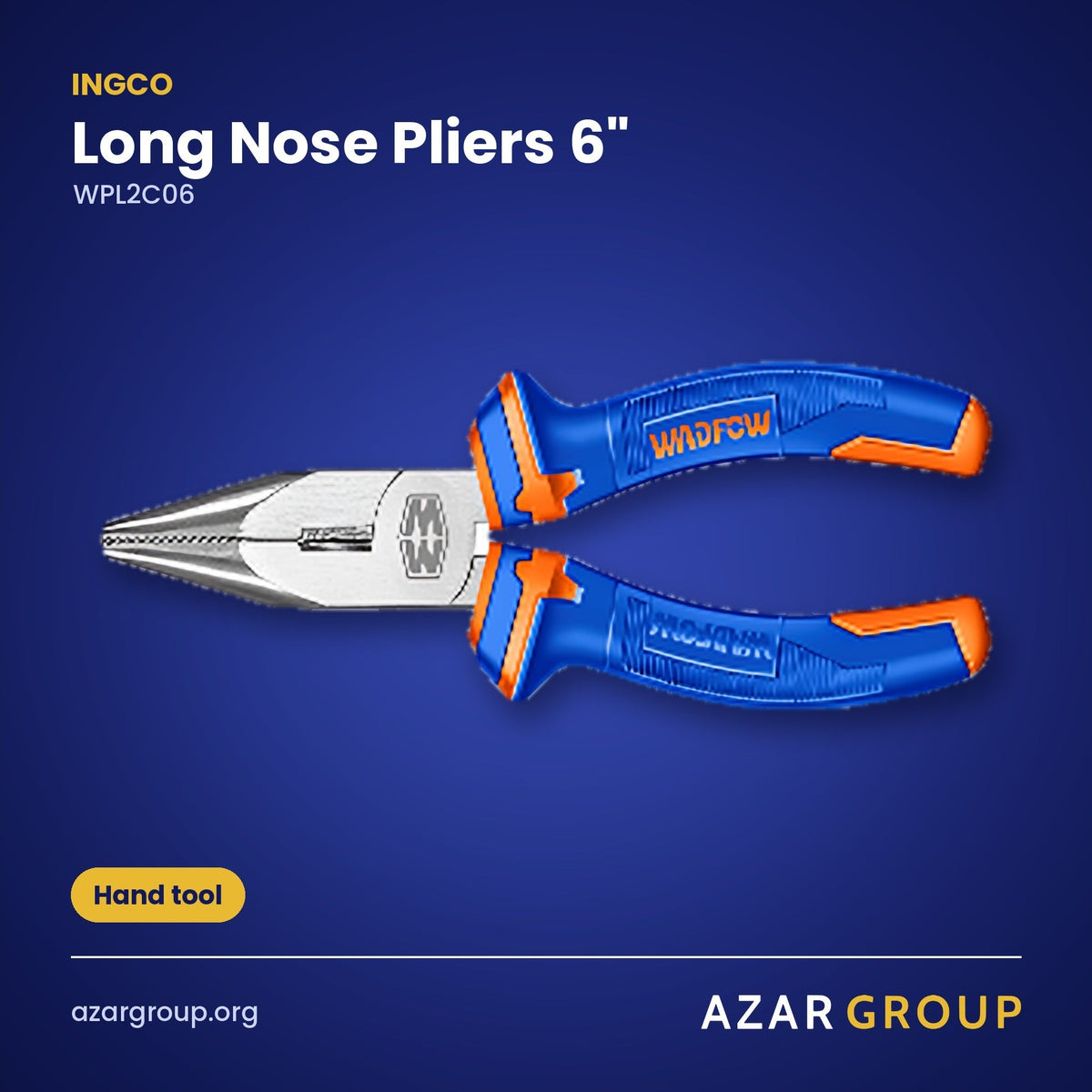 INGCO WPL2C06 Long Nose Pliers 6" – Hand tool