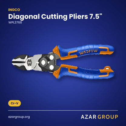 INGCO WPL3768 Diagonal Cutting Pliers 7.5" – Cr-V