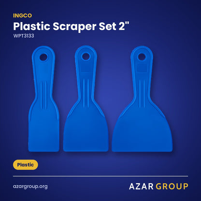 INGCO WPT3133 Plastic Scraper Set 2" – Plastic
