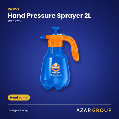 INGCO WRS1820 Hand Pressure Sprayer 2L – Hand pump