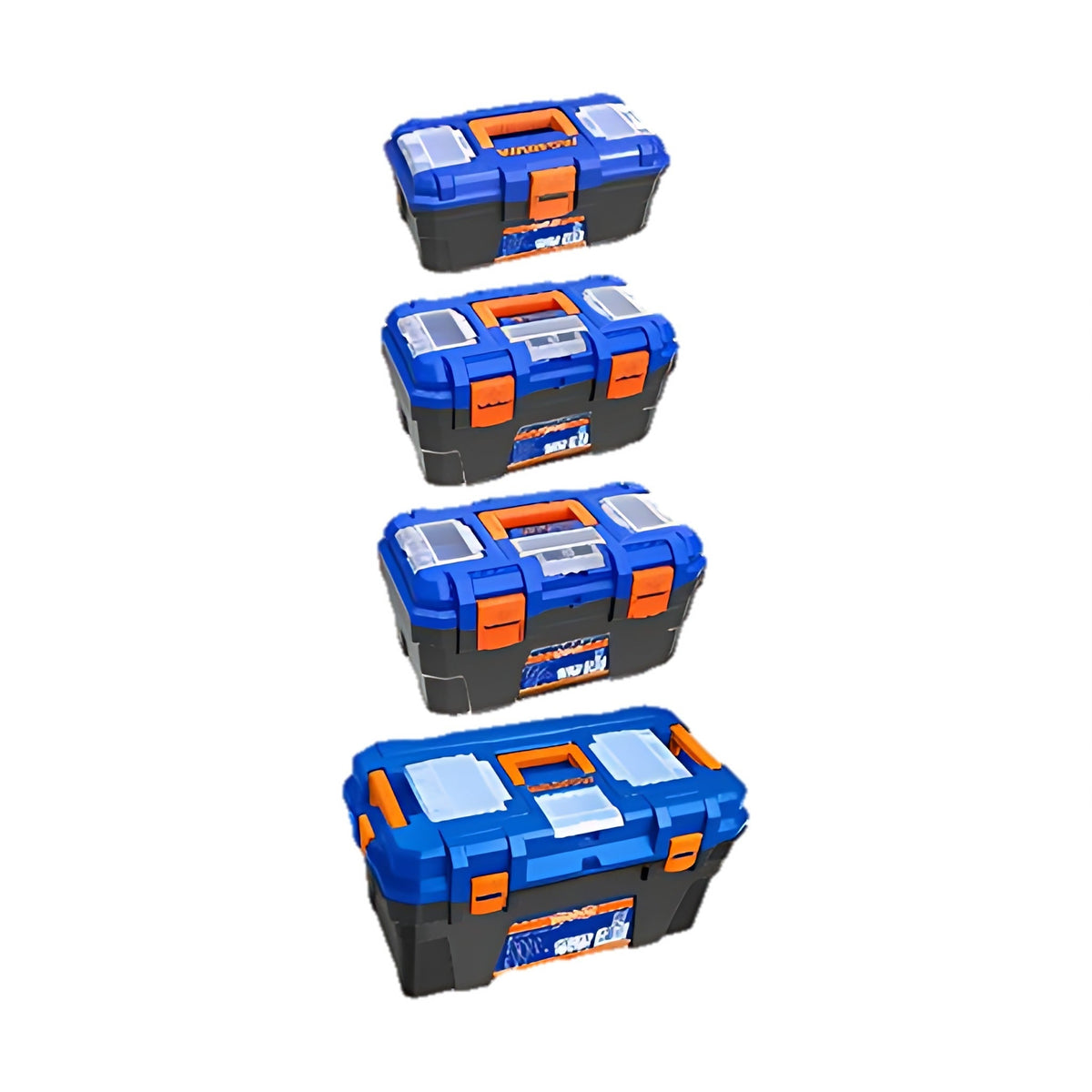 INGCO WTB2104 Plastic Tool Box Set 4 pcs
