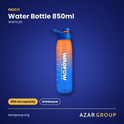 INGCO WWT1C01 Water Bottle 850ml – 850 ml capacity, Drinkware