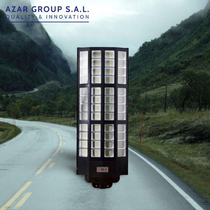 Integrated Solar Street Light 600W Daylight Outdoor Wall Light Waterproof Double - Sided - LED Lights & Lighting - Aura Lighting - Azar Group