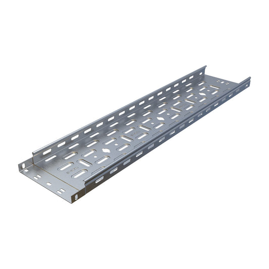 IPOS perforated pre-galvanized cable tray