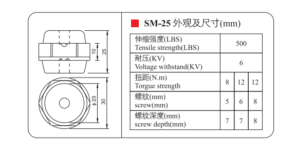 Technical drawings and specifications of mechanical components on a white background