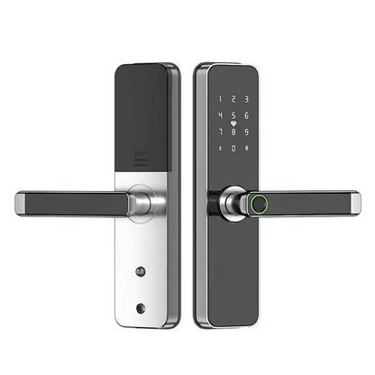 VEM FM028 smart door lock front view with touch keypad